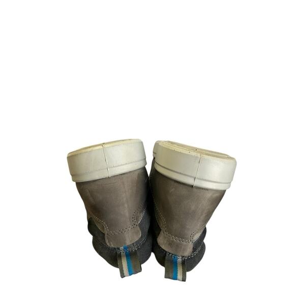 ECCO Men's Kyle Hi-Top Waterproof Hydromax Sneaker Gray Leather Mens size 47 - Picture 7 of 10